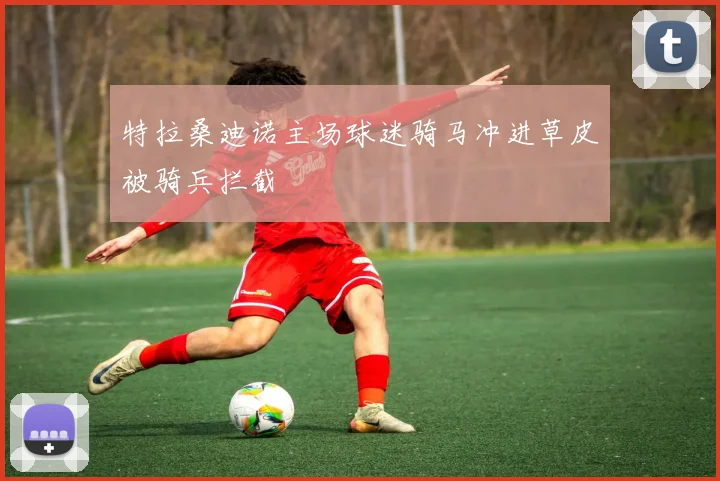 特拉桑迪诺主场球迷骑马冲进草皮被骑兵拦截
